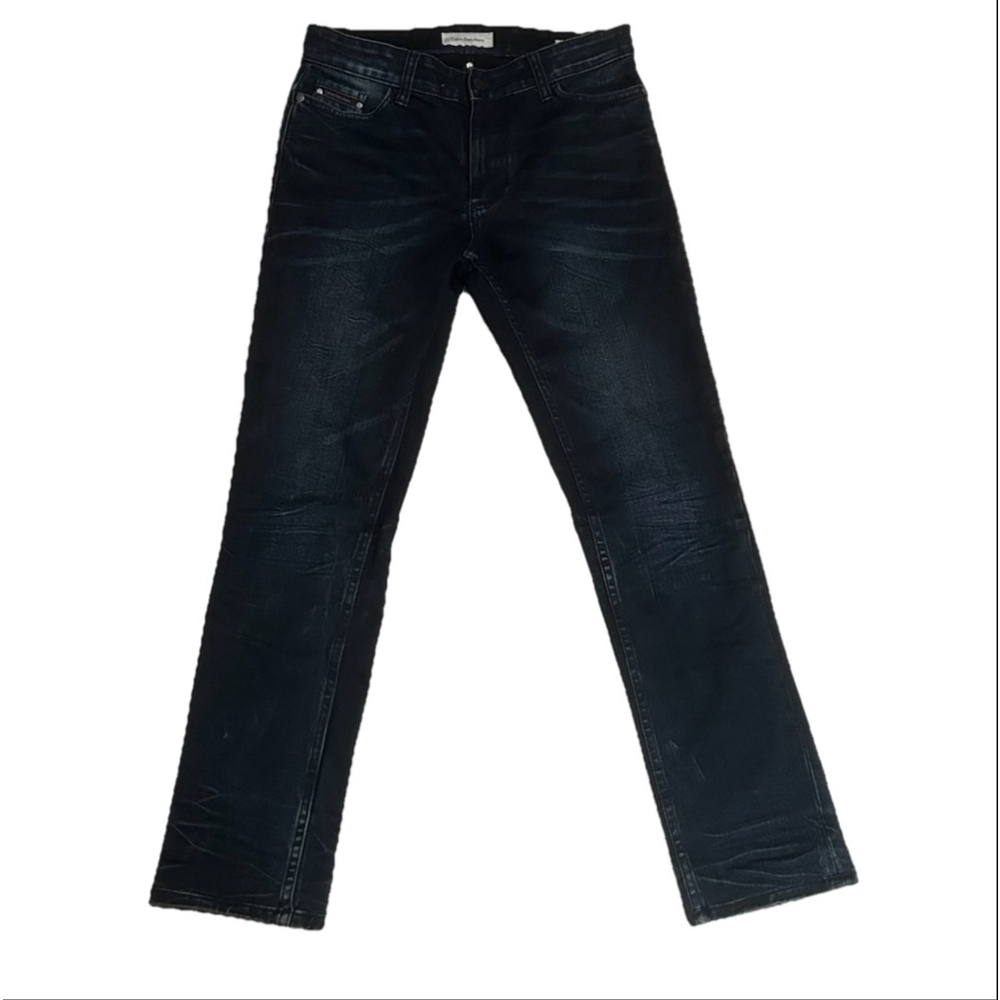 Men's Calvin Klein Jeans Slim Straight Blue Denim Size 29x30